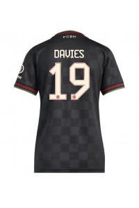 Fotbalové Dres Bayern Munich Alphonso Davies #19 Dámské Třetí Oblečení 2025-26 Krátký Rukáv